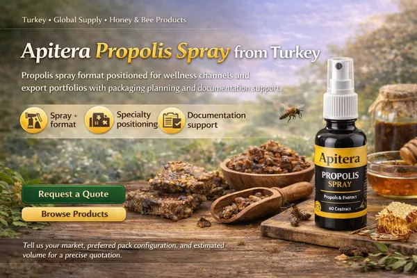 Apitera Propolis Spray supply from Turkey for export and distribution