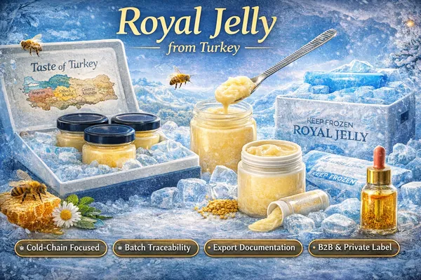 Royal jelly supply from Turkey (product image)